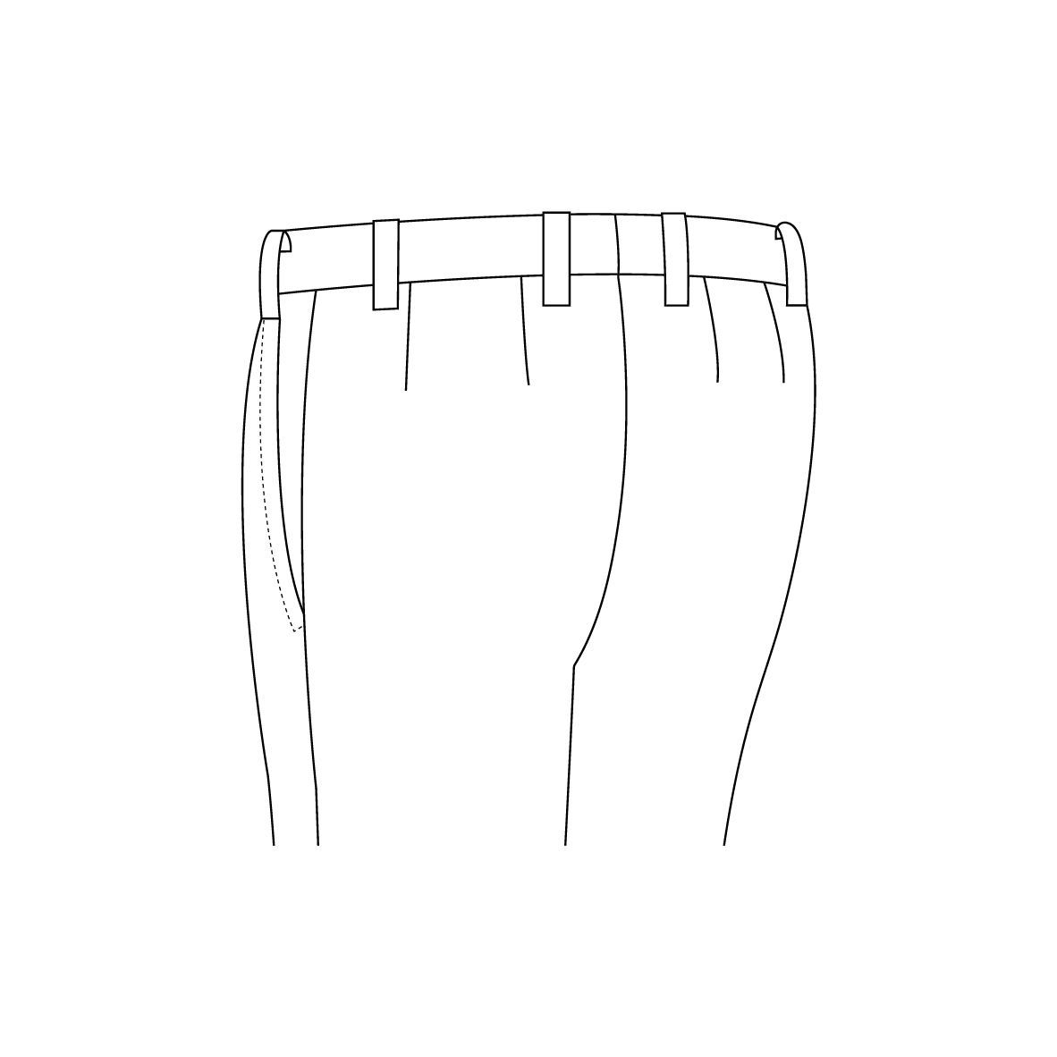 Senszio Garment Finals V1 Tuxedo Back Pocket None