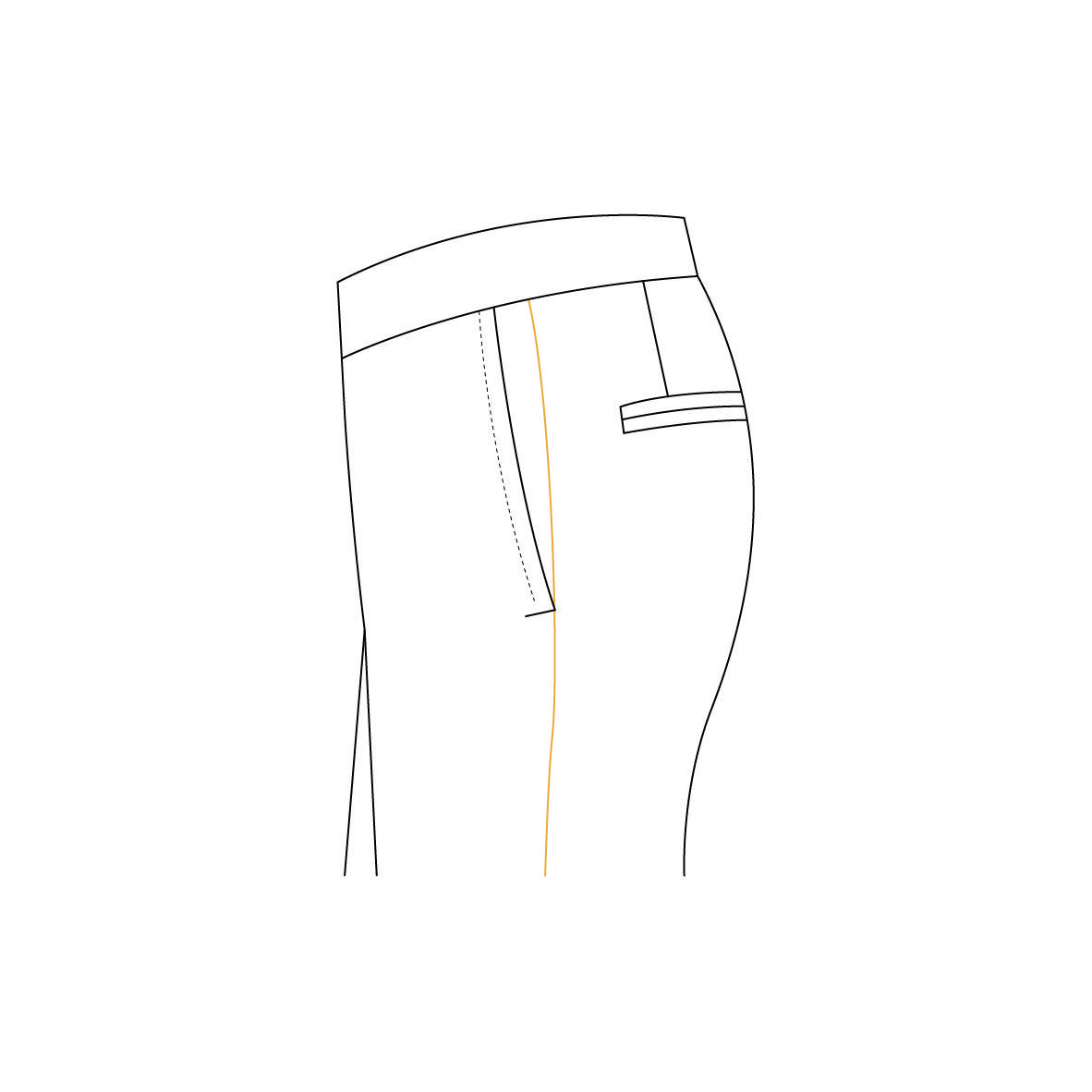 Senszio Garment Finals V1 Tuxedo No Outseam