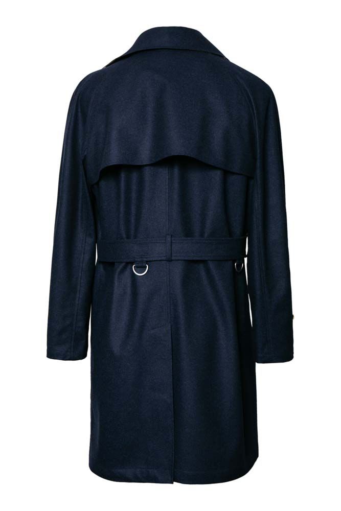 Custom tailored trench coat