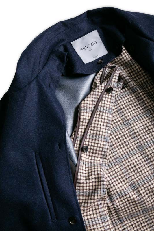 Custom tailored trench coat