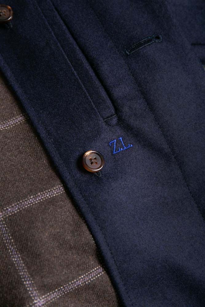 Custom tailored trench coat