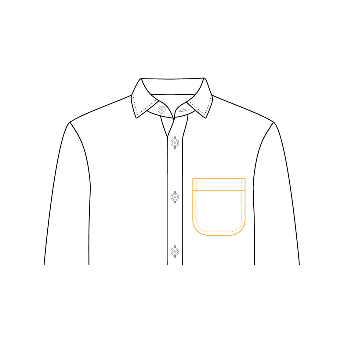 Shirt Jacket Chest Pocket 02