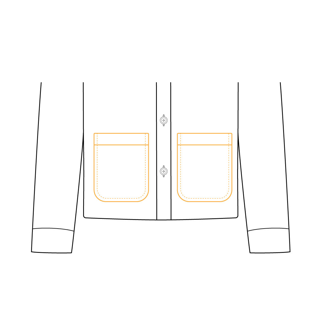 Shirt Jacket Lower Pocket 02