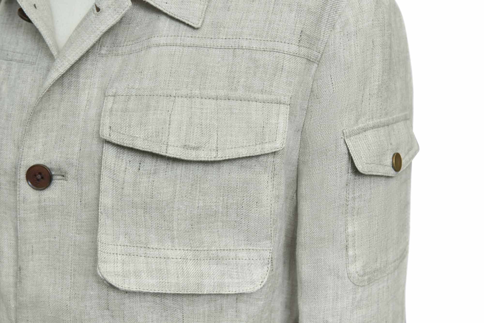 Oat Linen Jacket 06
