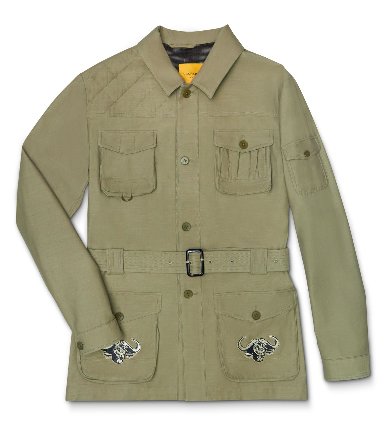 Olive Safari Jacket 01